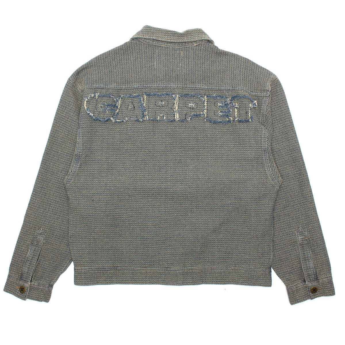Carpet Company - Interlock Stitch Denim Jacket
Color : Black