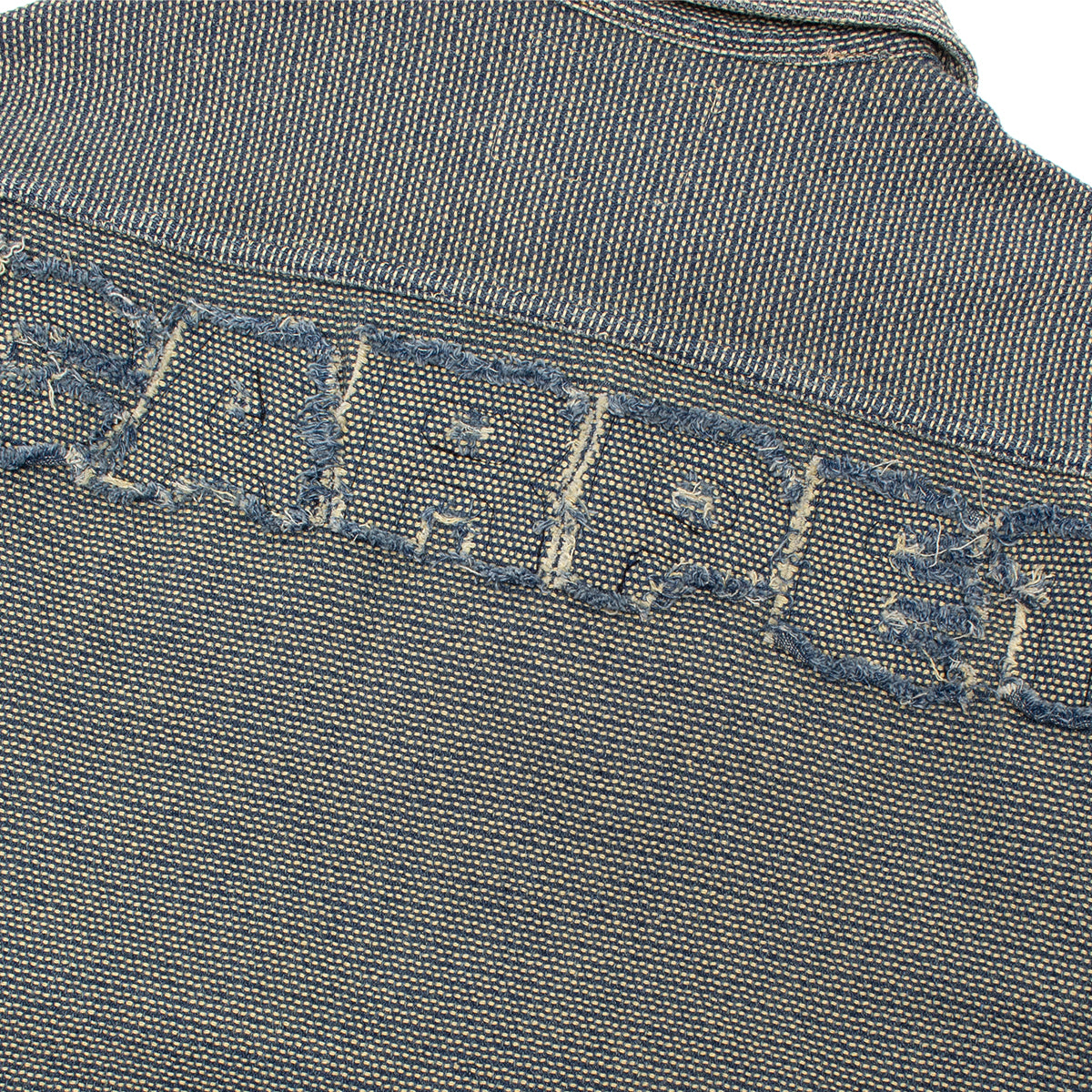 Carpet Company - Interlock Stitch Denim Jacket
Color : Black