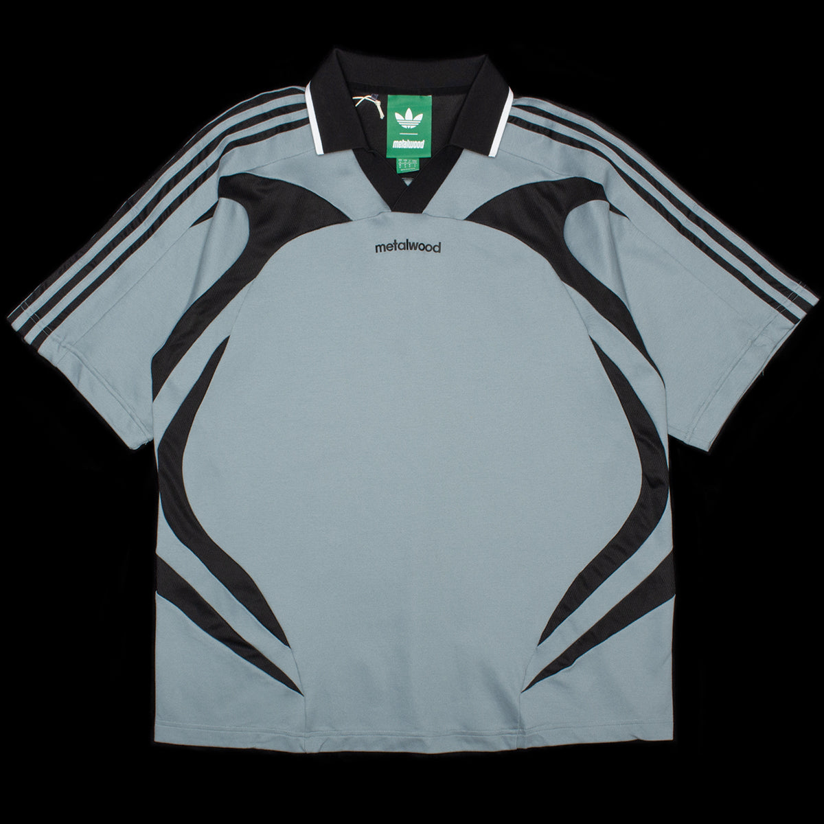 Adidas Originals x Metalwood Polo Shirt
Style # KB8636
Color : Green Earth