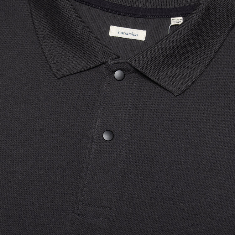 Nanamica - S/S Polo Shirt
Style # S26SH089U
Color : Charcoal