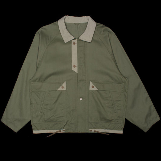 Nanamica - Tencel Cotton Chino Jacket
Style # S25SA066U
Color : Olive