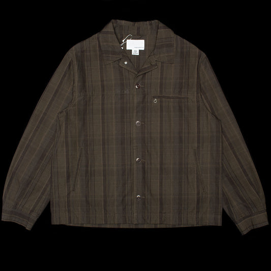 Nanamica - Plaid Dock Jacket
Style # S25SA072U
Color : Brown