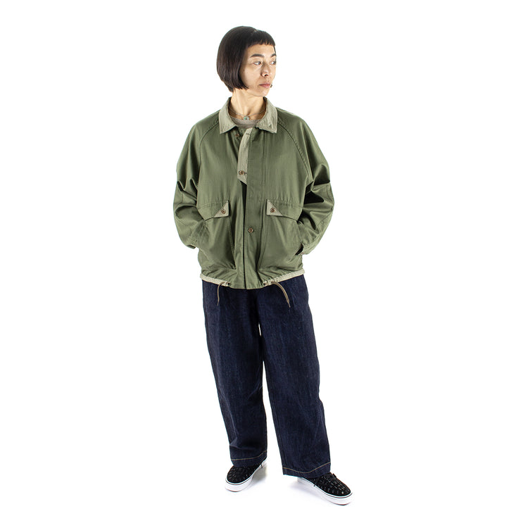 Nanamica - Tencel Cotton Chino Jacket
Style # S25SA066U
Color : Olive