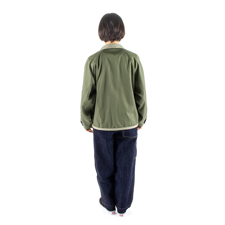 Nanamica - Tencel Cotton Chino Jacket
Style # S25SA066U
Color : Olive