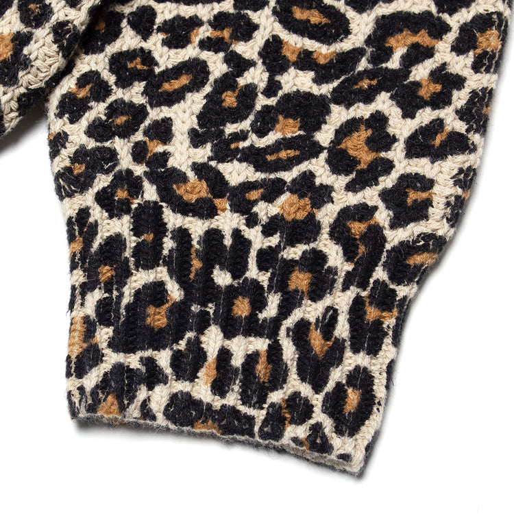 Stussy - Leopard Sweater
Style # 117287
Color : Leopard