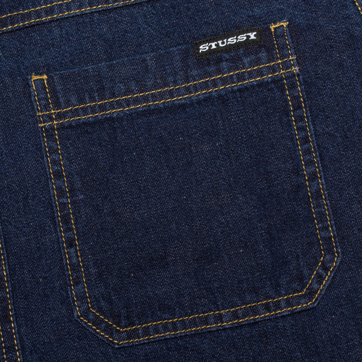 Stussy - Work Denim Shirt
Style # 1110376
Color : Dark Denim