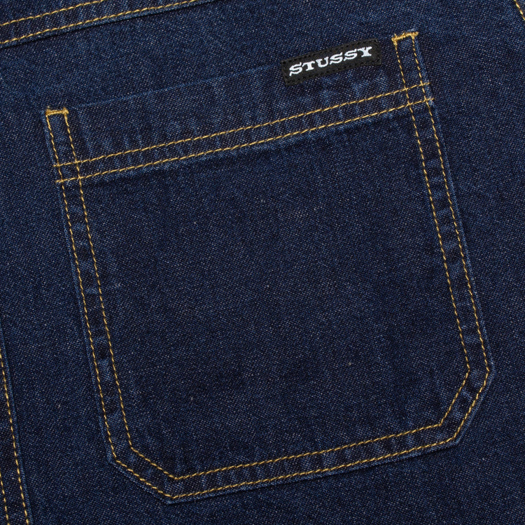 Stussy - Work Denim Shirt
Style # 1110376
Color : Dark Denim