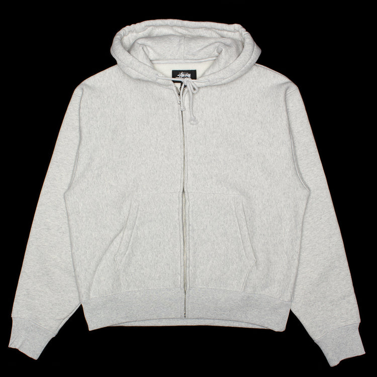 Stussy - Basic Diamond Zip Hoodie
Style # 118603
Color : Ash Heather