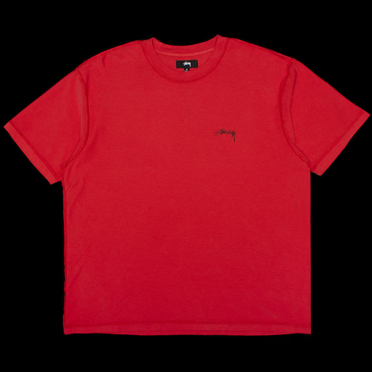 Stussy - Lazy T-Shirt
Style # 1140283
Color : Washed Red