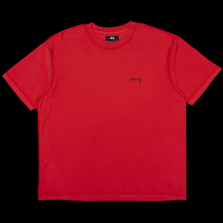 Stussy - Lazy T-Shirt
Style # 1140283
Color : Washed Red
