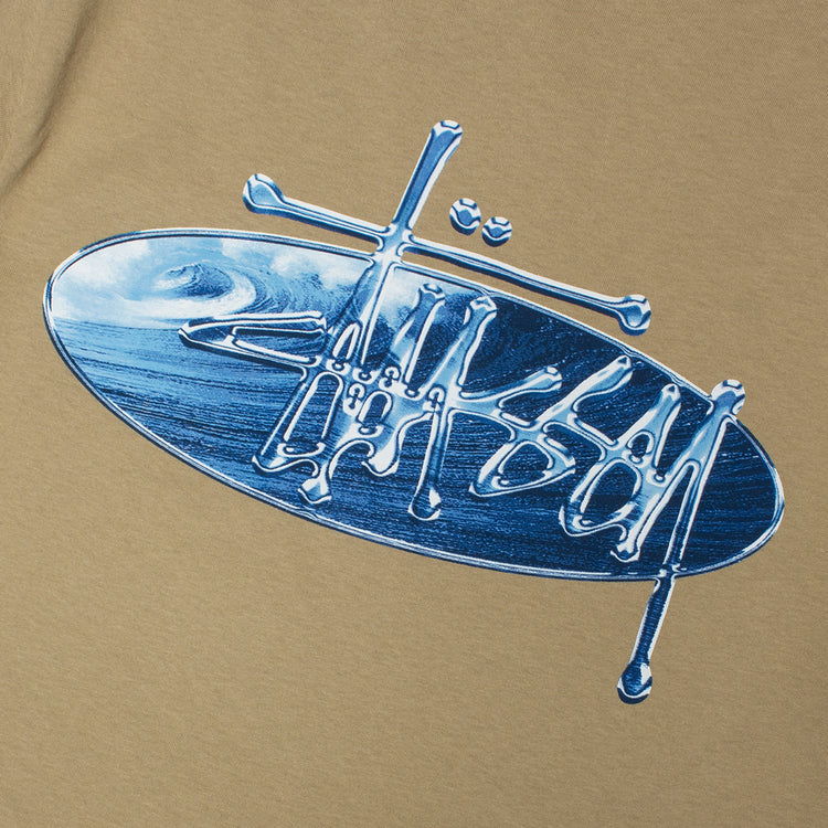 Stussy - Wave Oval T-Shirt
Style # 1905181
Color : Khaki
