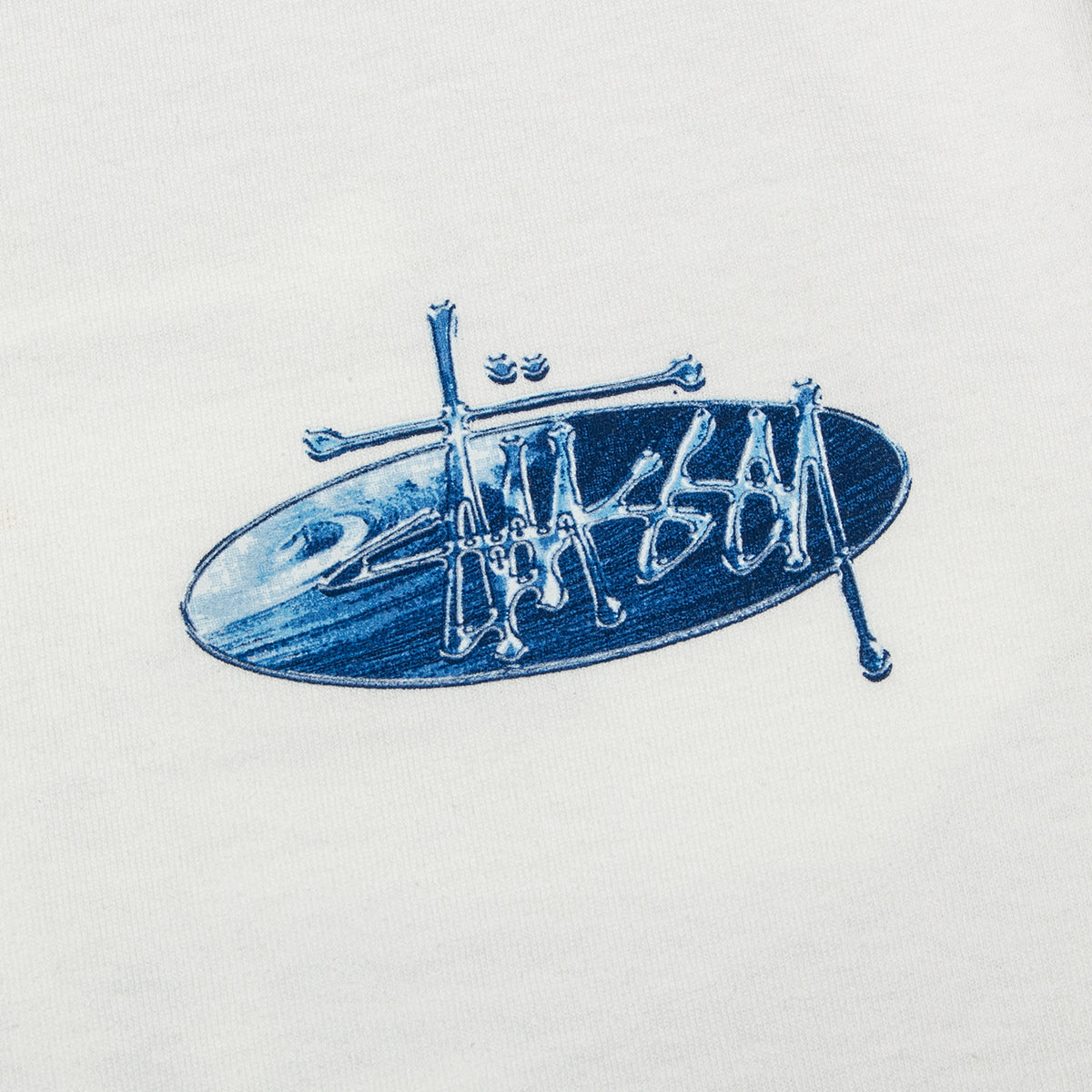 Stussy - Wave Oval T-Shirt
Style # 1905181
Color : White