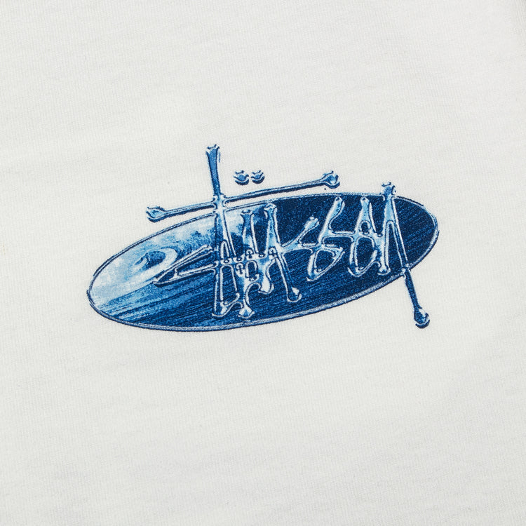 Stussy - Wave Oval T-Shirt
Style # 1905181
Color : White