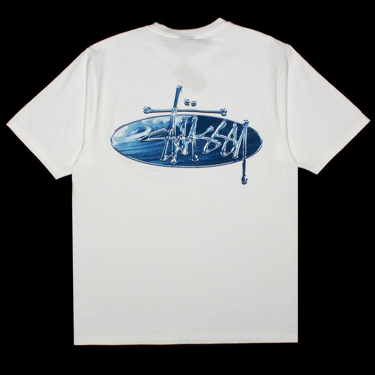Stussy - Wave Oval T-Shirt
Style # 1905181
Color : White