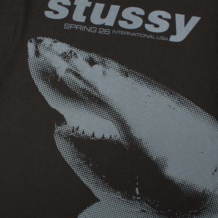 Stussy - Shark Pigment Dyed T-Shirt
Style # 1905183
Color : Faded Black