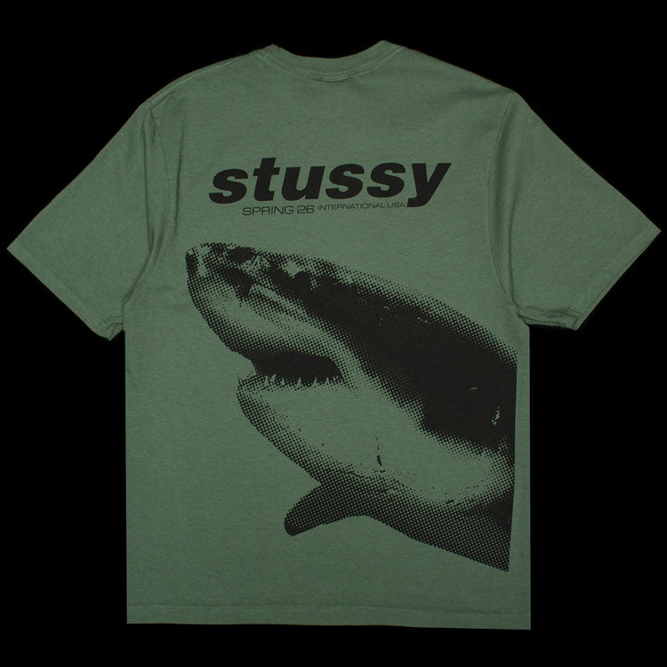 Stussy - Shark Pigment Dyed T-Shirt
Style # 1905183
Color : Pine