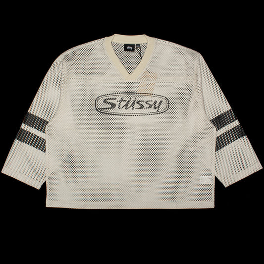 Stussy - Trucker Team Jersey
Style # 1140384
Color : Tan