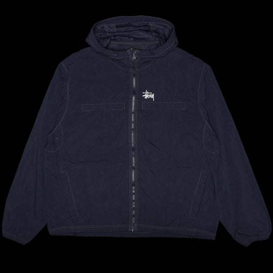 Stussy - Lightweight Hooded Jacket
Style # 115900
Color : Navy
