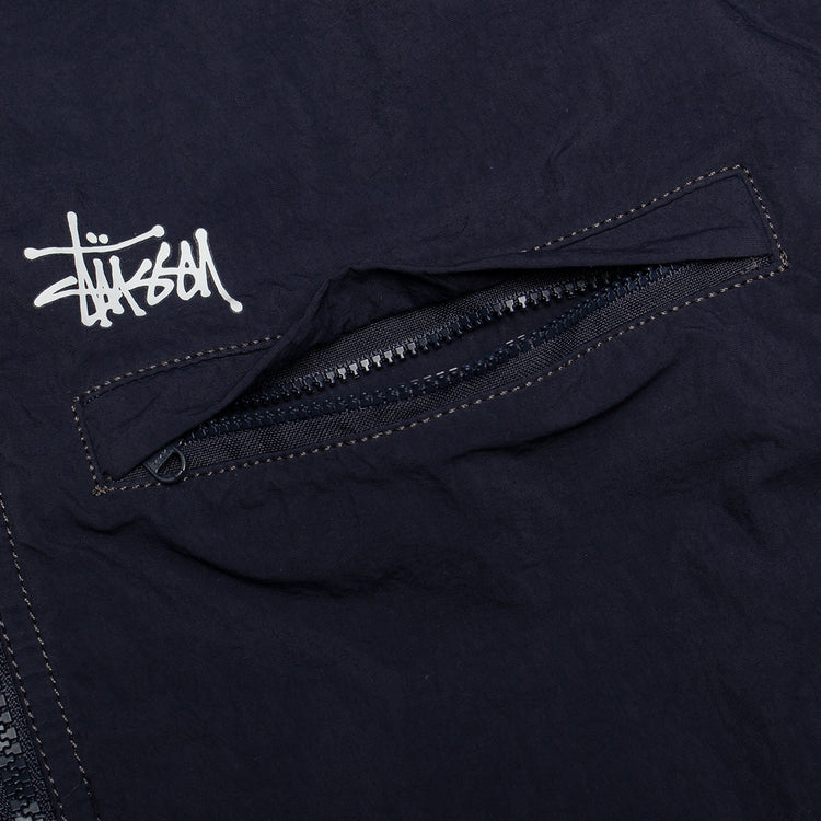 Stussy - Lightweight Hooded Jacket
Style # 115900
Color : Navy