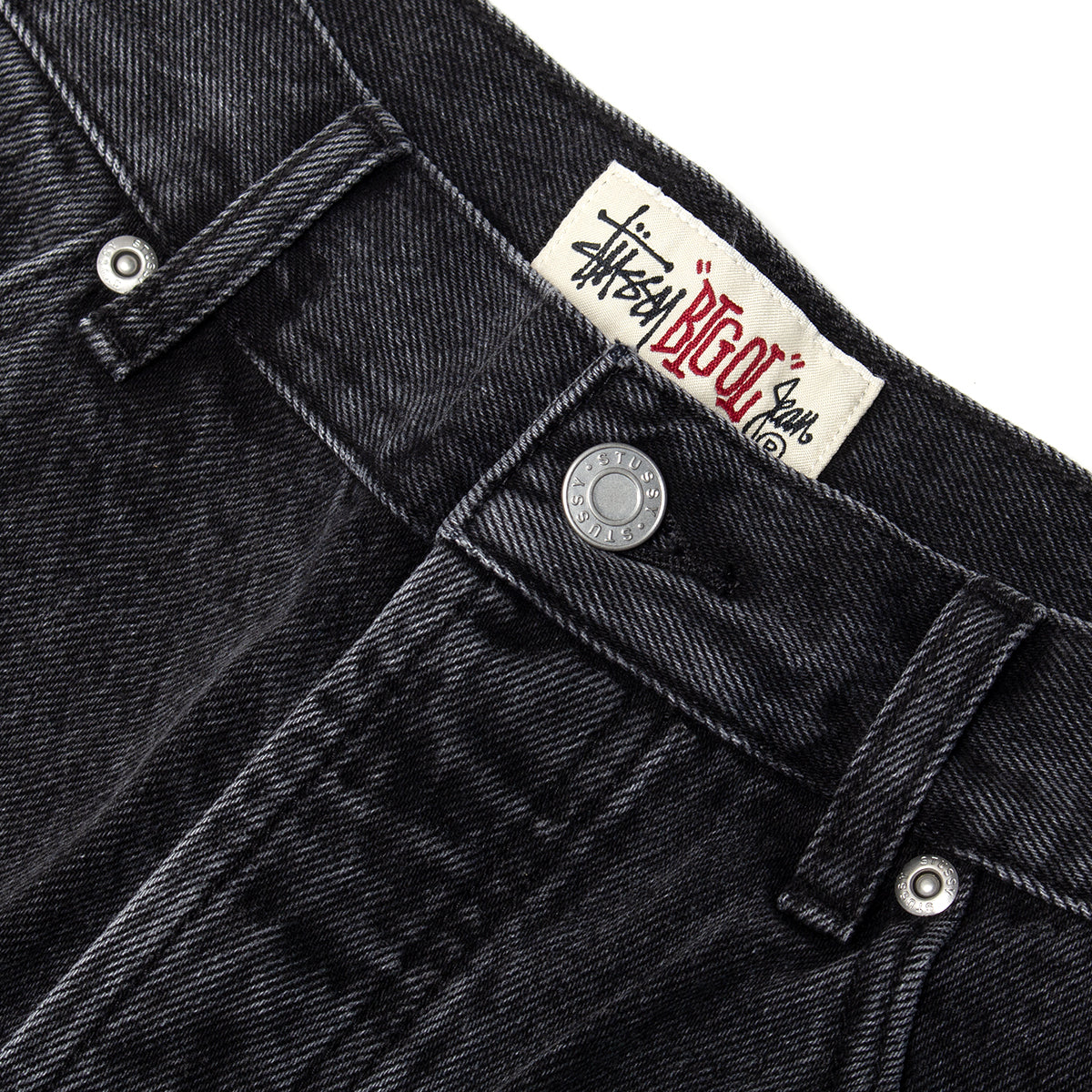 Stussy - Big Ol' Jean Denim
Style # 116761
Color : Vintage Black