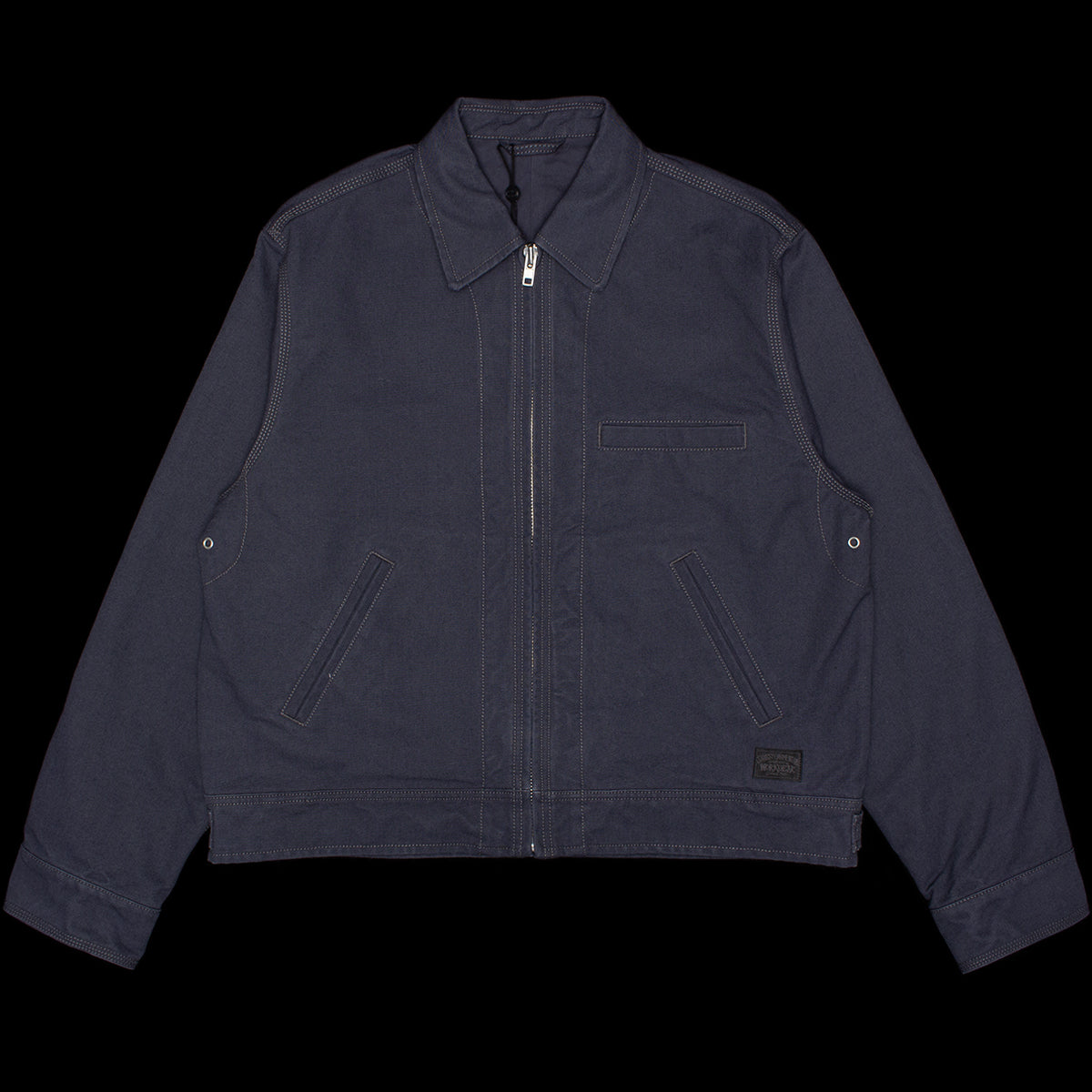 Stussy - Work Jacket Collared
Style # 115898
Color : Blue