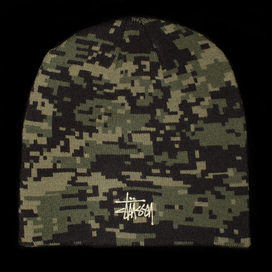 Stussy - Basic Digi Camo Skullcap Beanie
Style # 1321269
Color : Green