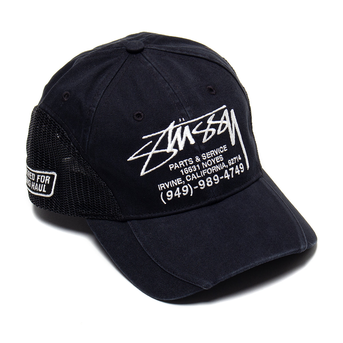 Stussy - LP Service Mesh Strapback Cap
Style # 1311205
Color : Black