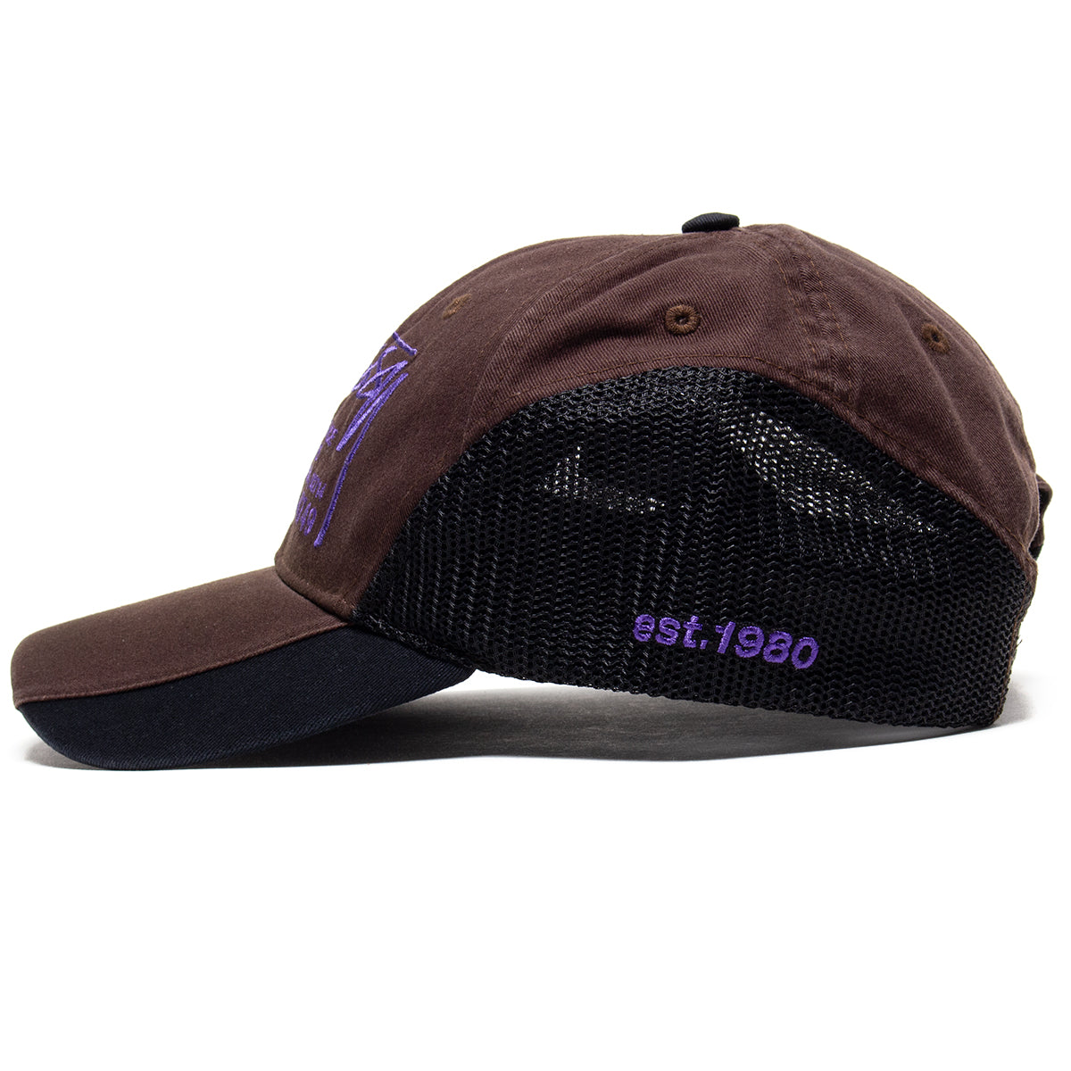 Stussy - LP Service Mesh Strapback Cap
Style # 1311205
Color : Brown