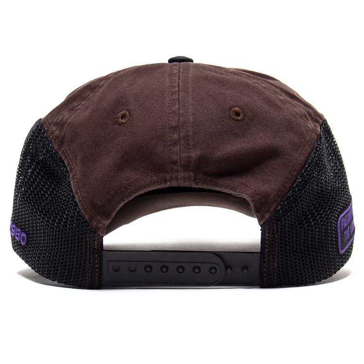 Stussy - LP Service Mesh Strapback Cap
Style # 1311205
Color : Brown