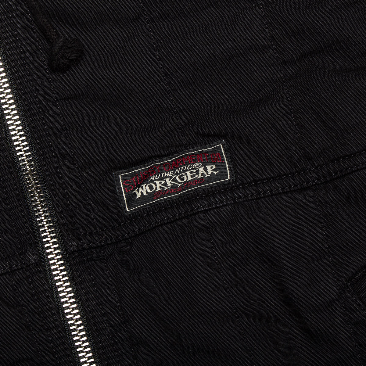 Stussy - Quilted Canvas Work Jacket
Style # 115896
Color : Black