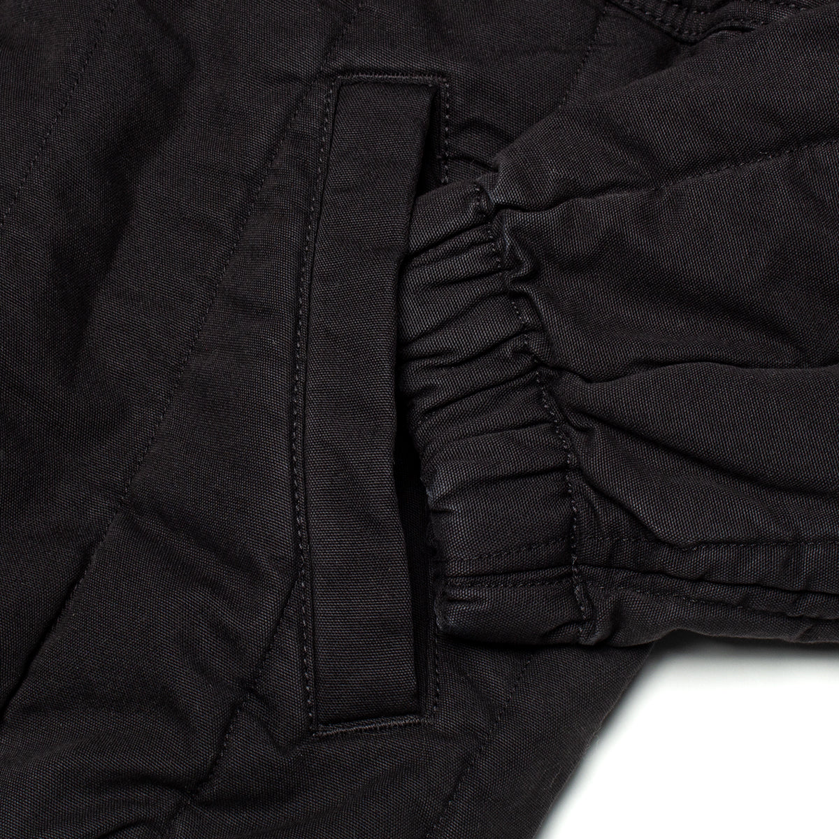 Stussy - Quilted Canvas Work Jacket
Style # 115896
Color : Black