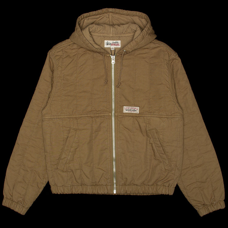 Stussy - Quilted Canvas Work Jacket
Style # 115896
Color : Olive
