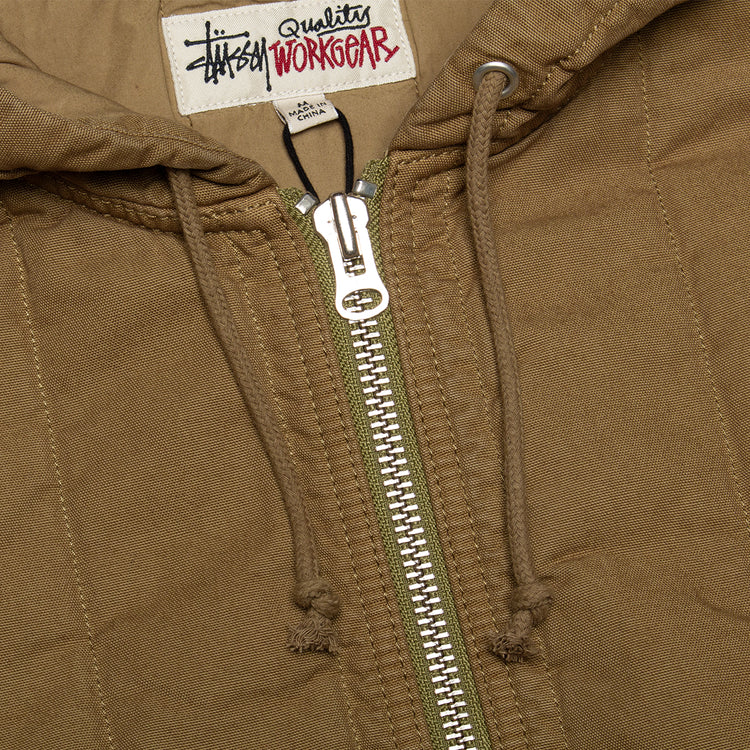 Stussy - Quilted Canvas Work Jacket
Style # 115896
Color : Olive