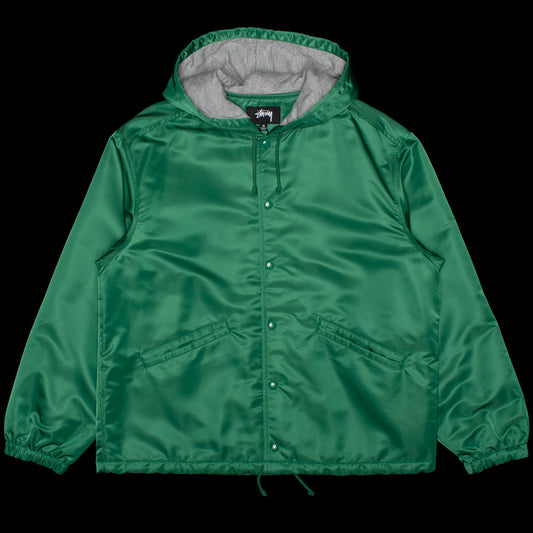 Stussy - Hooded Coaches Jacket
Style # 115909
Color : Green