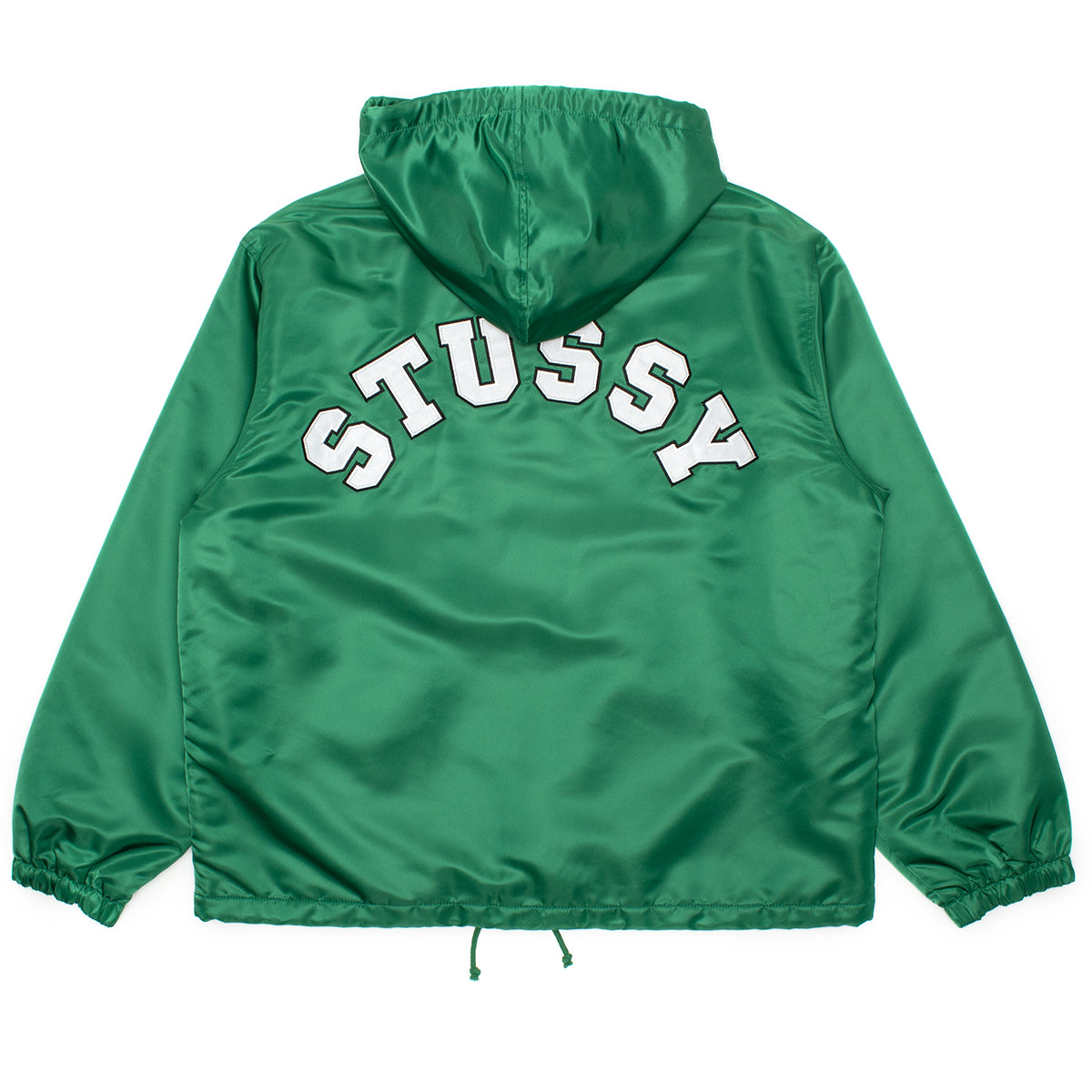 Stussy - Hooded Coaches Jacket
Style # 115909
Color : Green