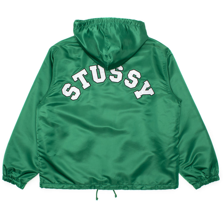 Stussy - Hooded Coaches Jacket
Style # 115909
Color : Green