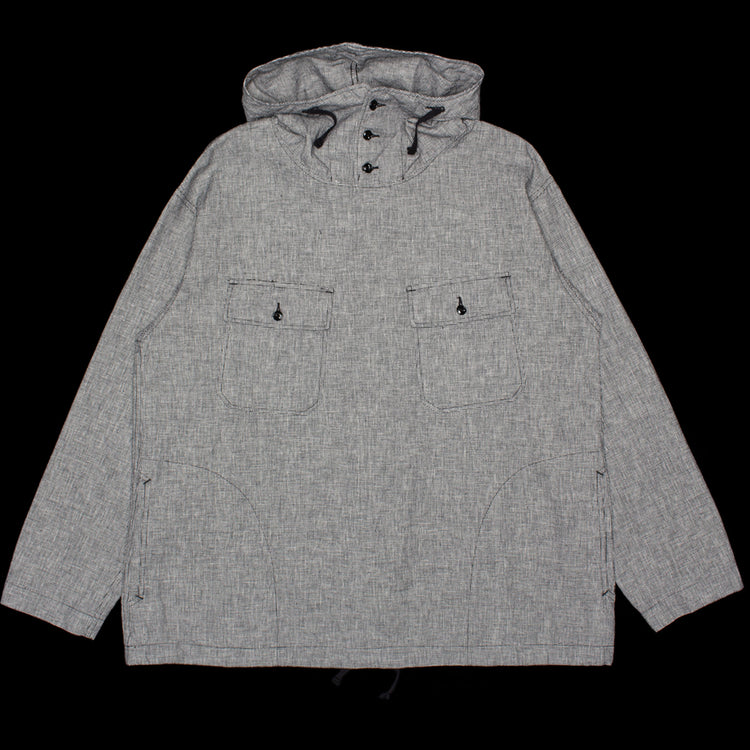 Engineered Garments - Cagoule Shirt
Style # 26S1A010
Color : Black / Grey