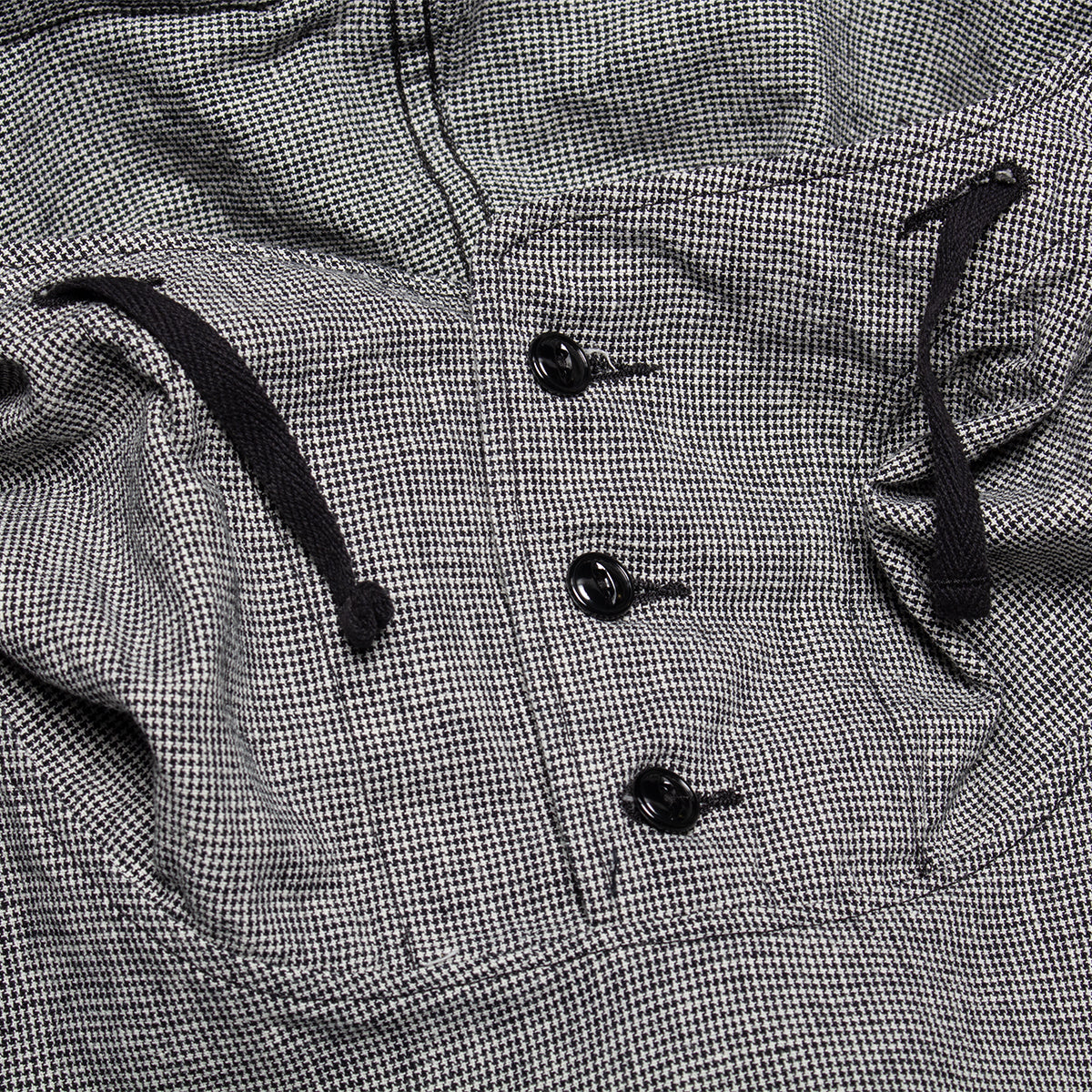 Engineered Garments - Cagoule Shirt
Style # 26S1A010
Color : Black / Grey