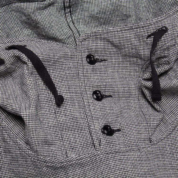 Engineered Garments - Cagoule Shirt
Style # 26S1A010
Color : Black / Grey