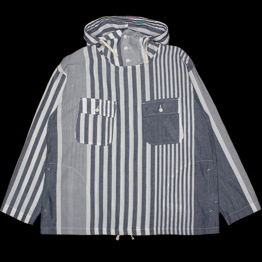 Engineered Garments - Cagoule Shirt
Style # 26S1A010
Color : Blue / White