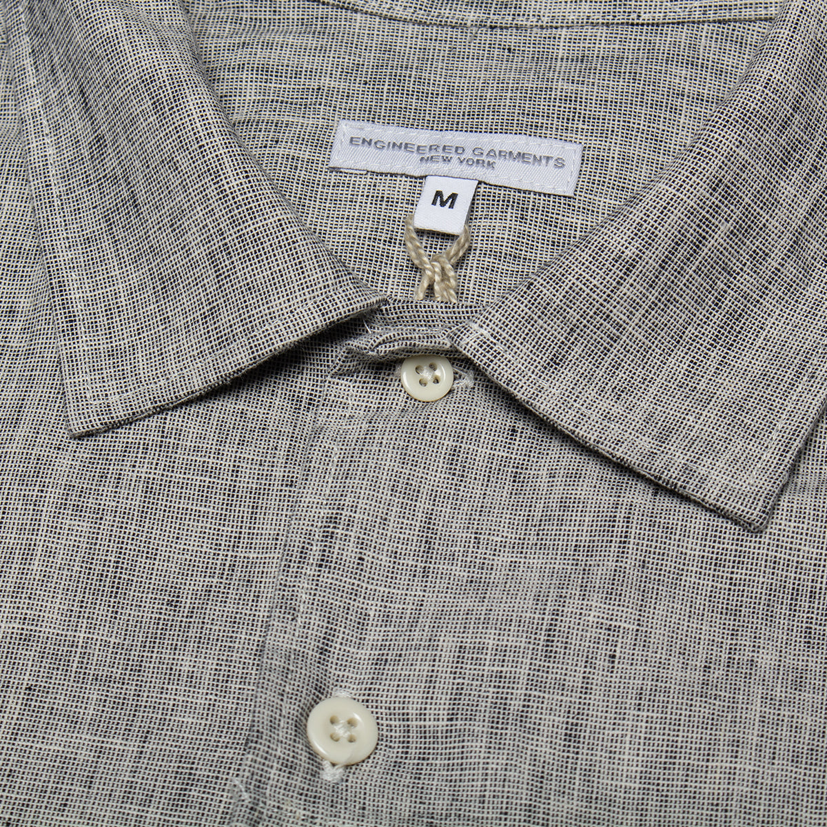 Engineered Garments - Camp Shirt
Style # 26S1A004
Color : Heather Grey