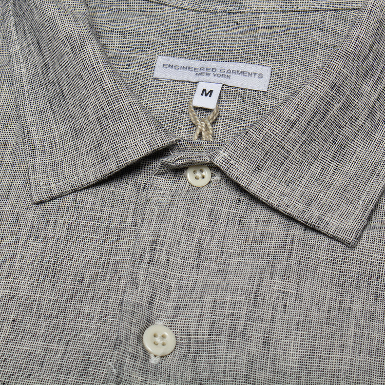 Engineered Garments - Camp Shirt
Style # 26S1A004
Color : Heather Grey
