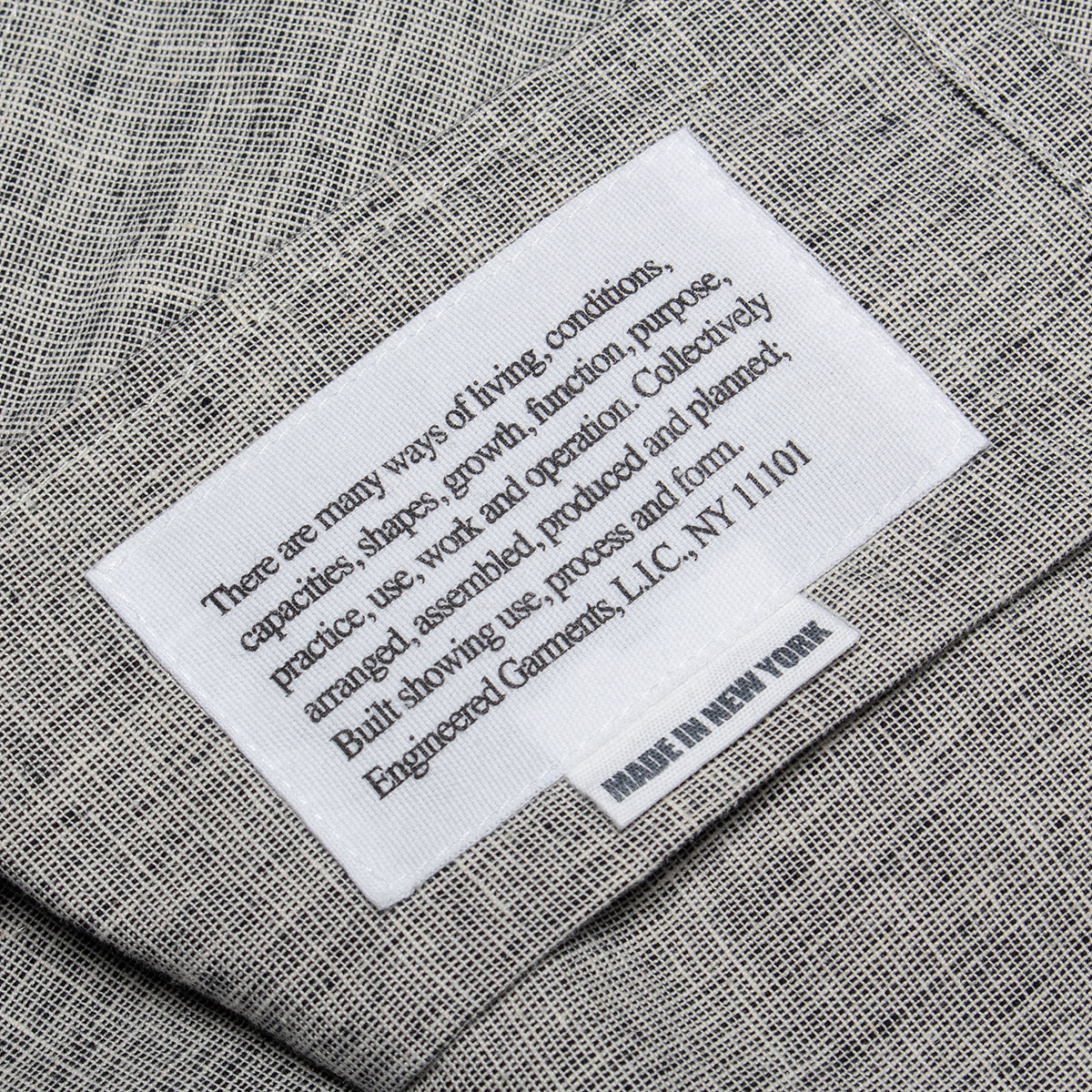 Engineered Garments - Camp Shirt
Style # 26S1A004
Color : Heather Grey