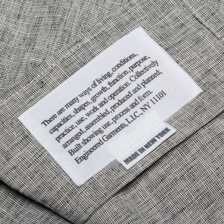 Engineered Garments - Camp Shirt
Style # 26S1A004
Color : Heather Grey