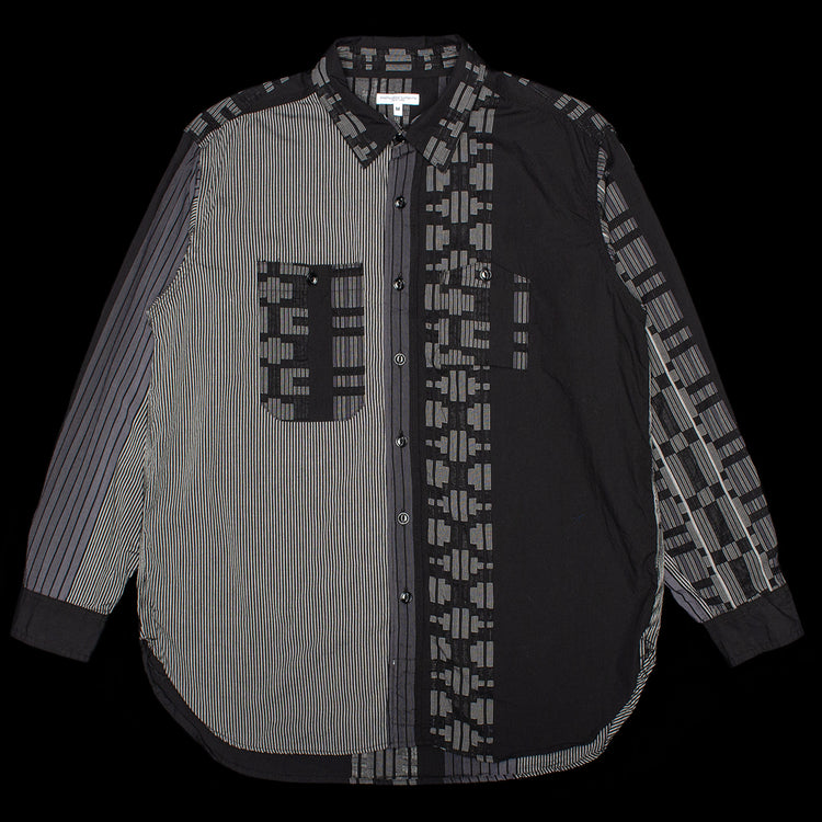 Engineered Garments - Work Shirt
Style # 26S1A007
Color : Black / Grey