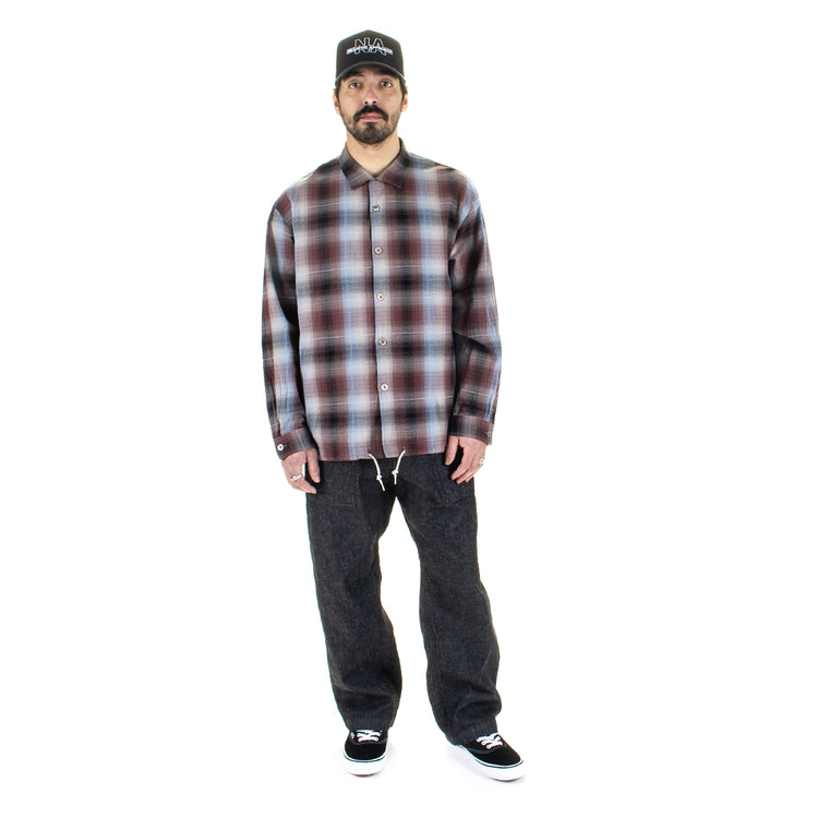 Pilgrim Surf Supply - Salathe Nep Denim Straight Pant
Color : Black One Wash