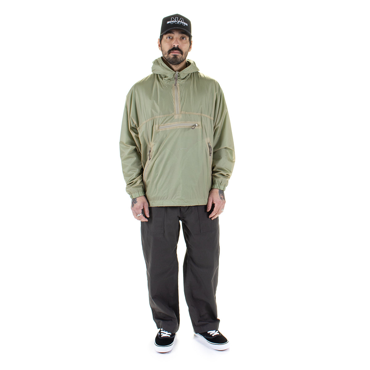 Pilgrim Surf Supply - Pike Nylon Ripstop Anorak
Color : Sage