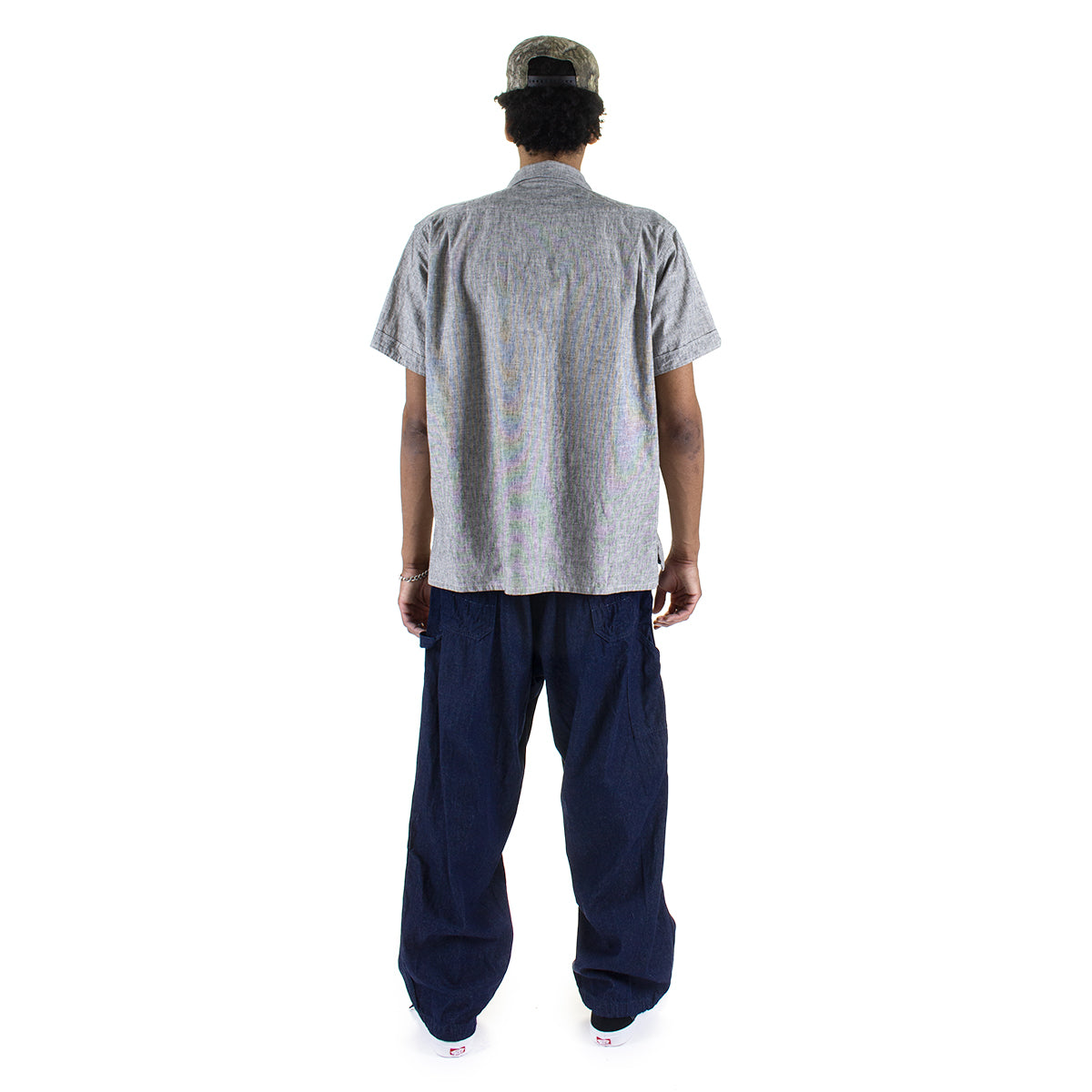 Engineered Garments - Camp Shirt
Style # 26S1A004
Color : Heather Grey