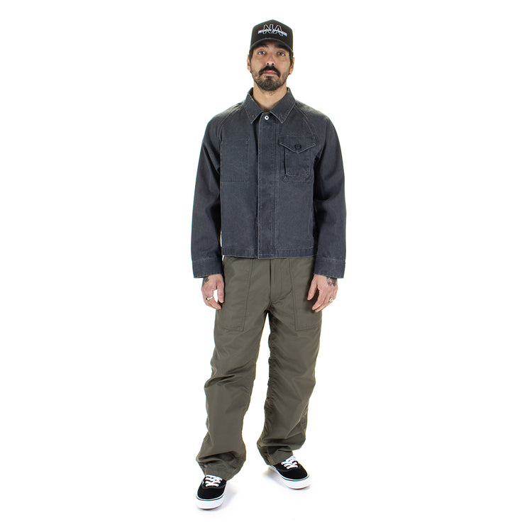 Snow Peak - Sulfur Dyed Fade Coverall
Color : Charcoal