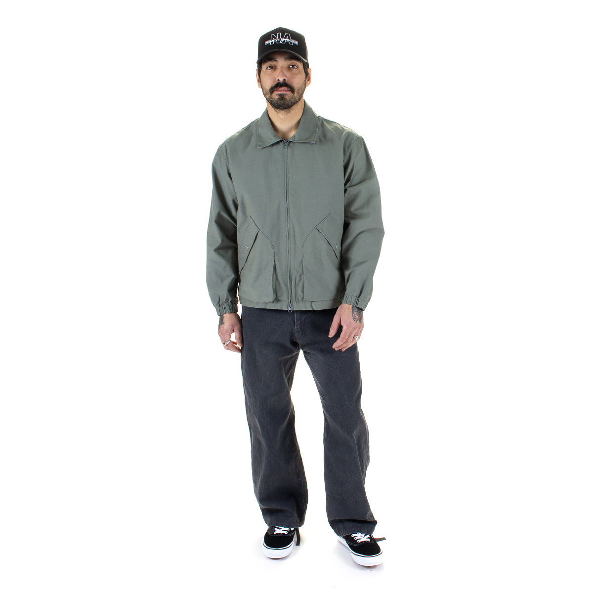 Snow Peak - Sulfur Dyed Fade Pants
Color : Charcoal